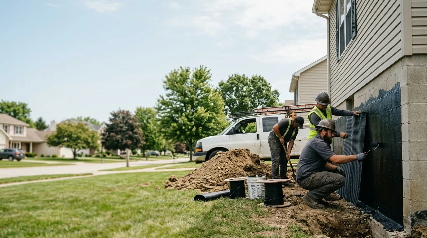 Basement Waterproofing in Nashotah, WI near me